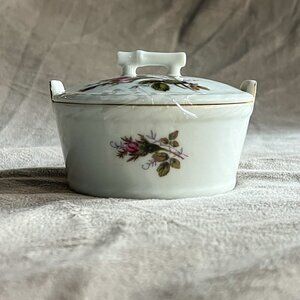 Moss Rose Small Sugar Dish